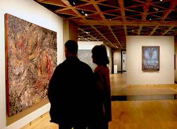 Some of DeAsis' kut-kut works were on display at the Yale University Art Gallery