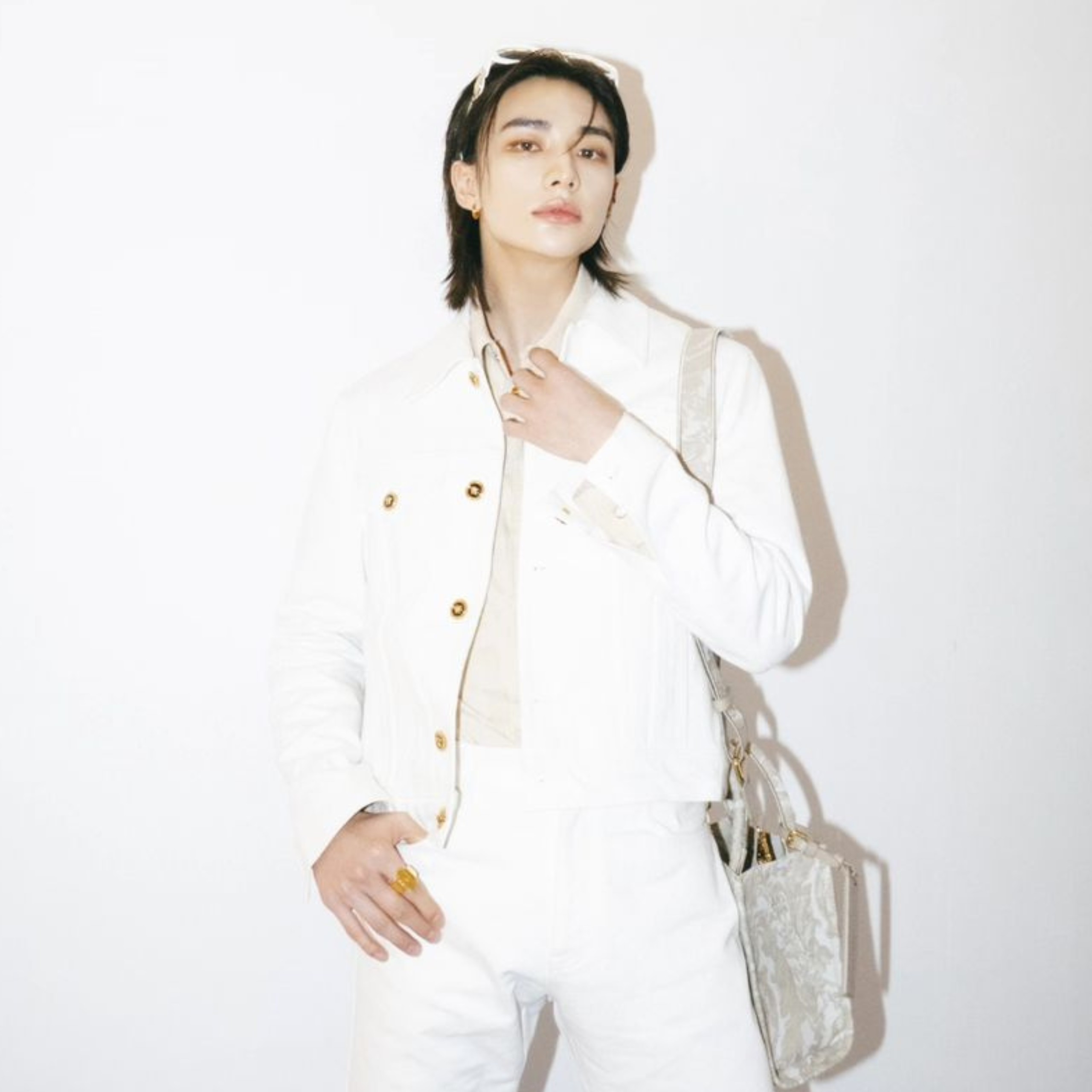 Stray Kids' Hyunjin for Versace