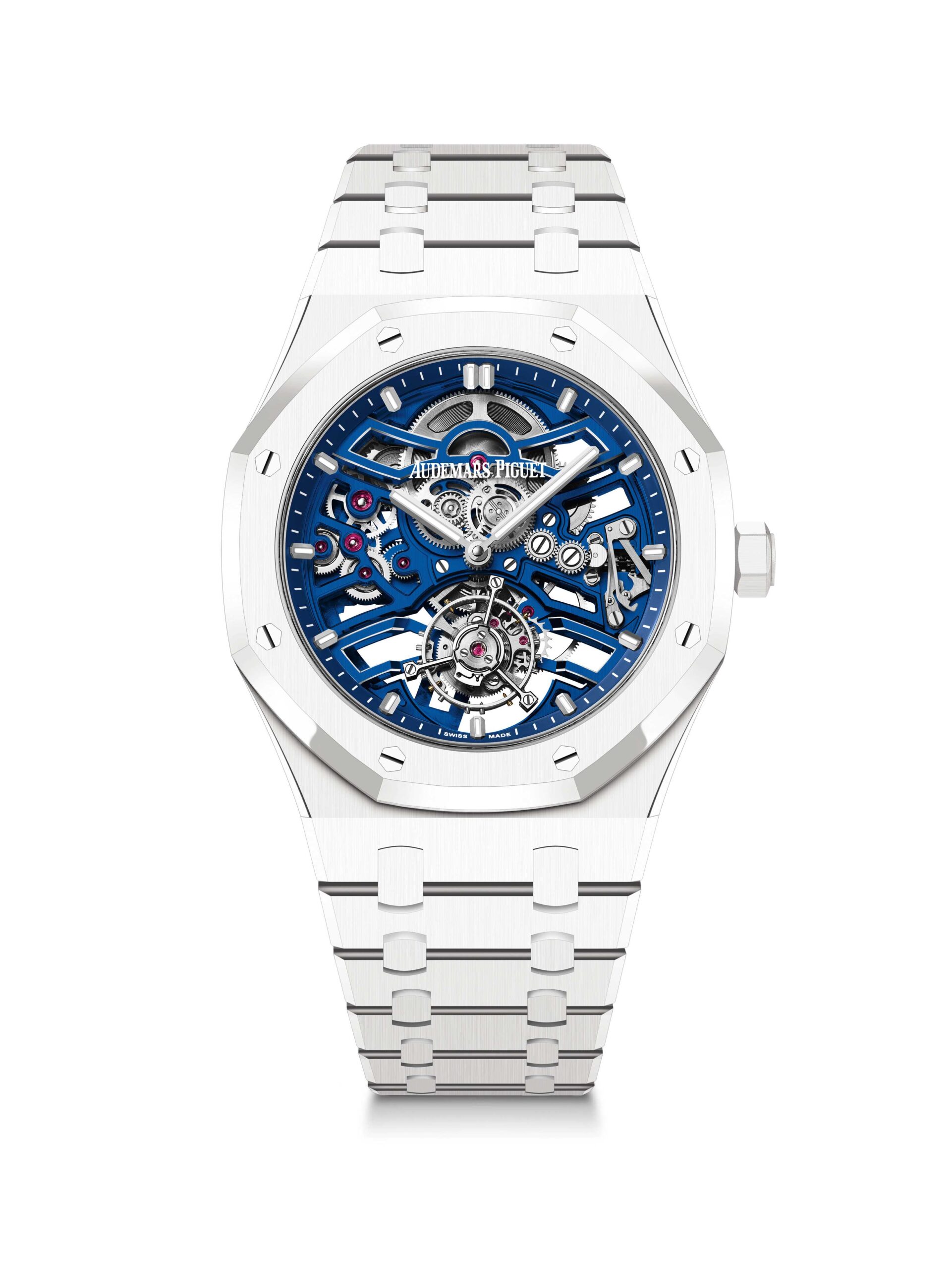 Audemars Piguet's Royal Oak Selfwinding Flying Tourbillon Openworked for the 2023 auction