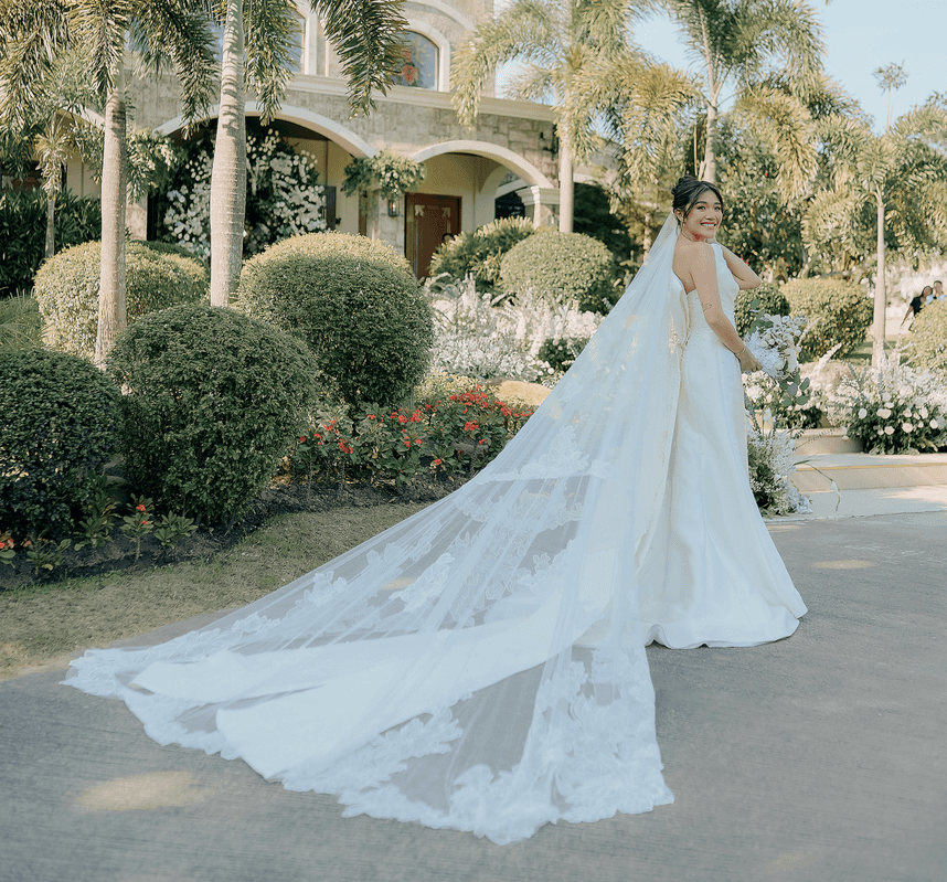 Ryna Brito in a stunning gown