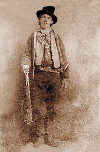 A copy of the rare Billy the Kid picture