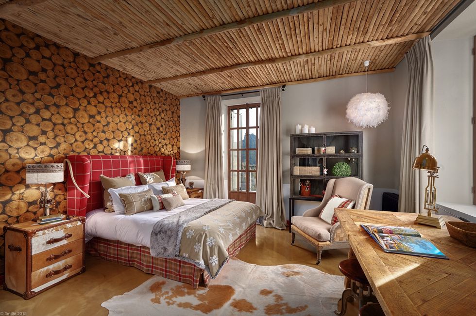 A bedroom inside Grace Kelly's Enchanting Côte d'Azur Villa