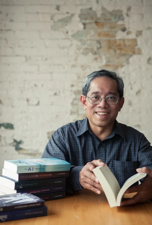 Former physicist and writer Samuel Peralta