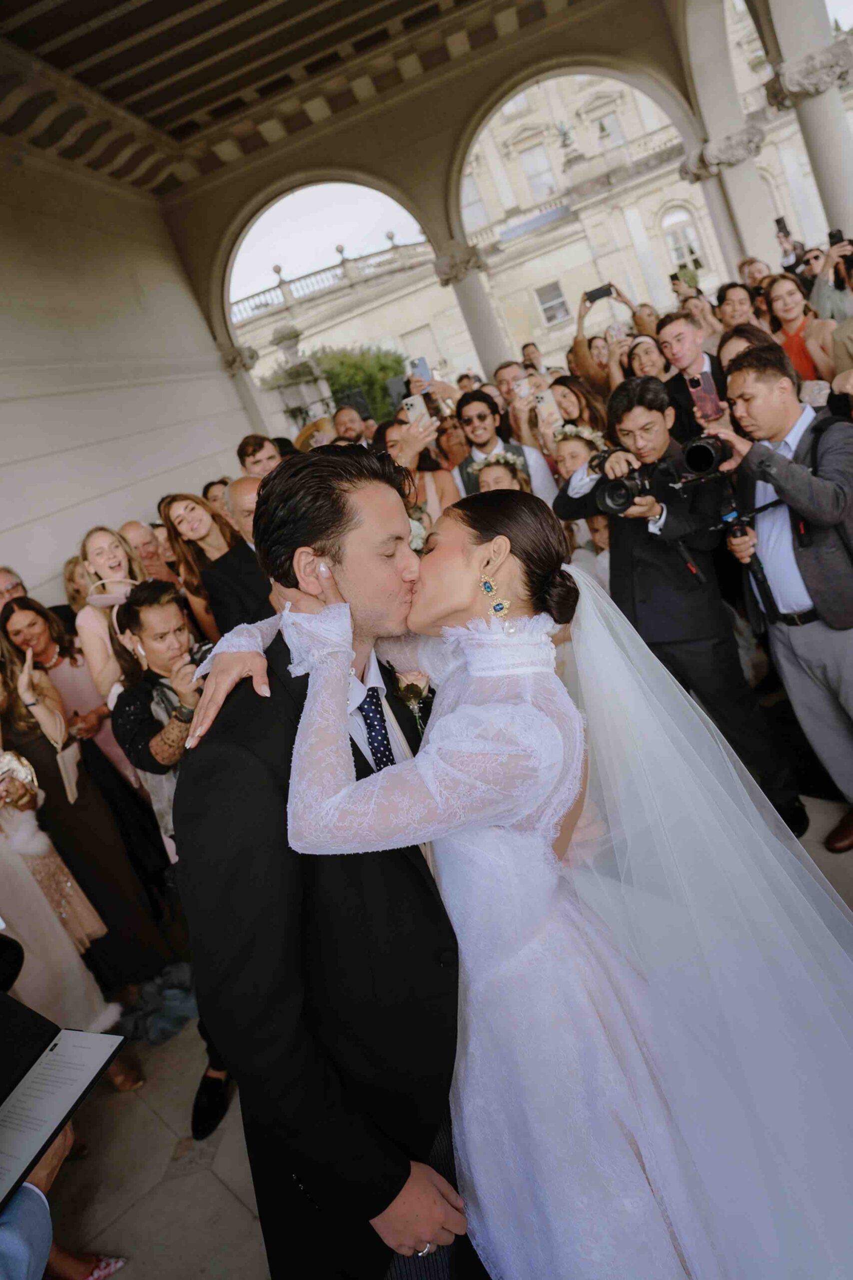 Lovi Poe and Monty Blencowe are married in Cliveden House