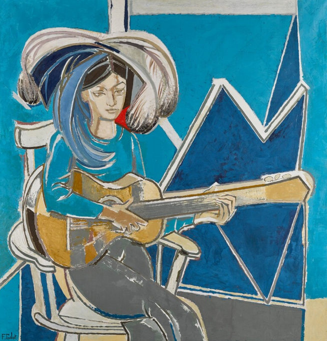 Gilot's “Paloma à la Guitare”