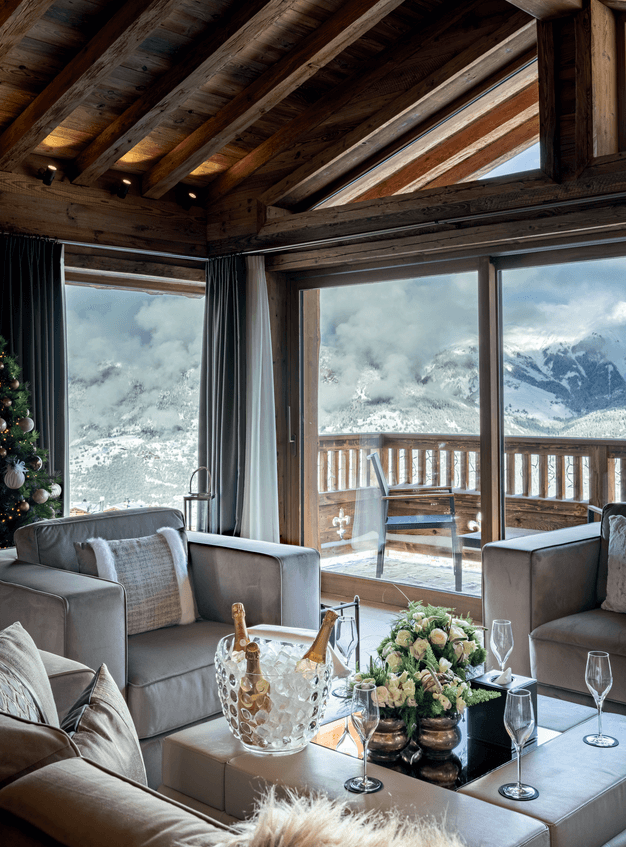 Champagne with a view