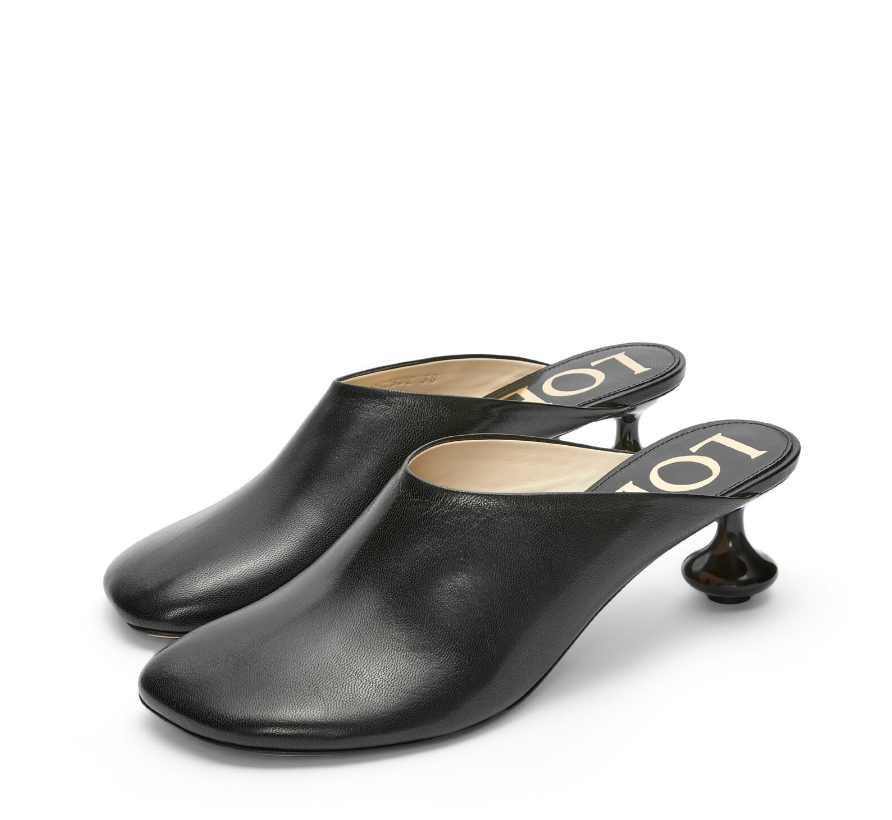 Toy mule in goatskin