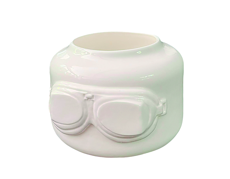 GOGGLE VESSEL AND WALL DECOR