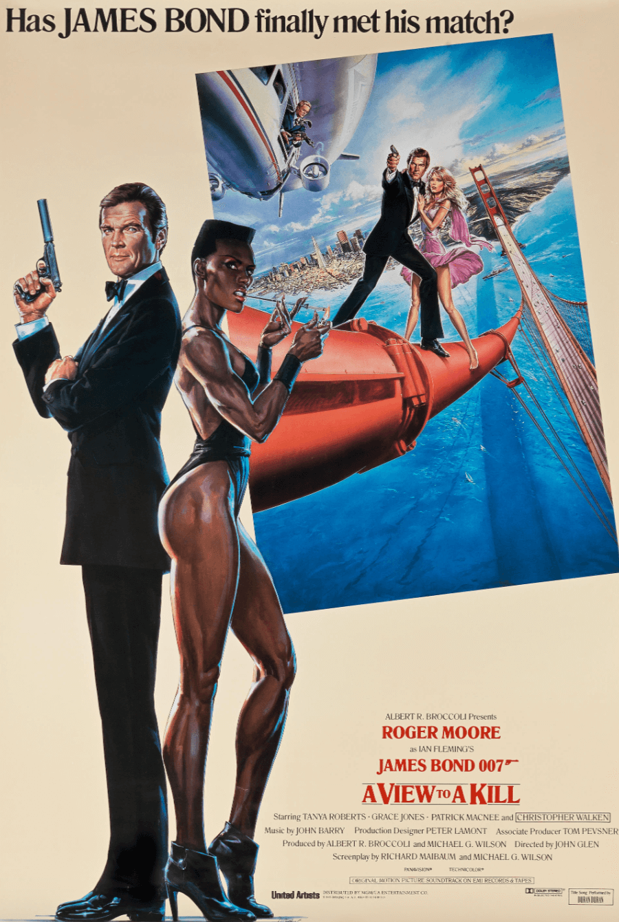 A View To A Kill Poster