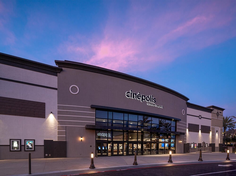 Outside Cinépolis Luxury Cinemas