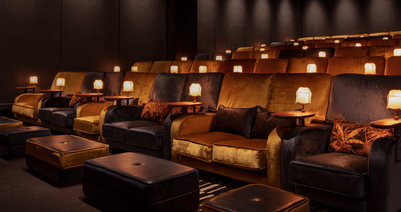 Inside one of Tivoli's studio screening rooms