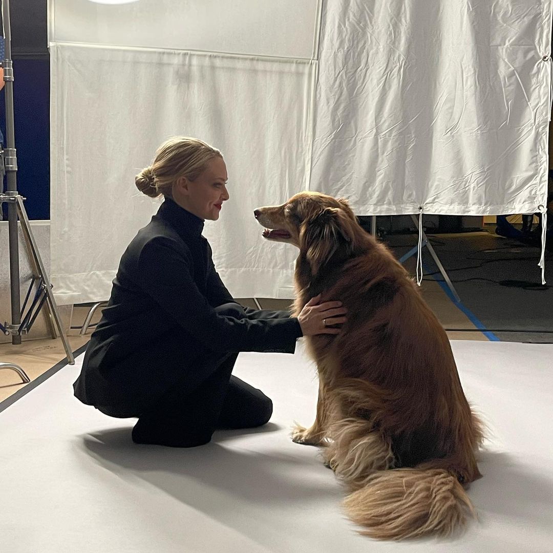 Amanda Seyfried and Finn