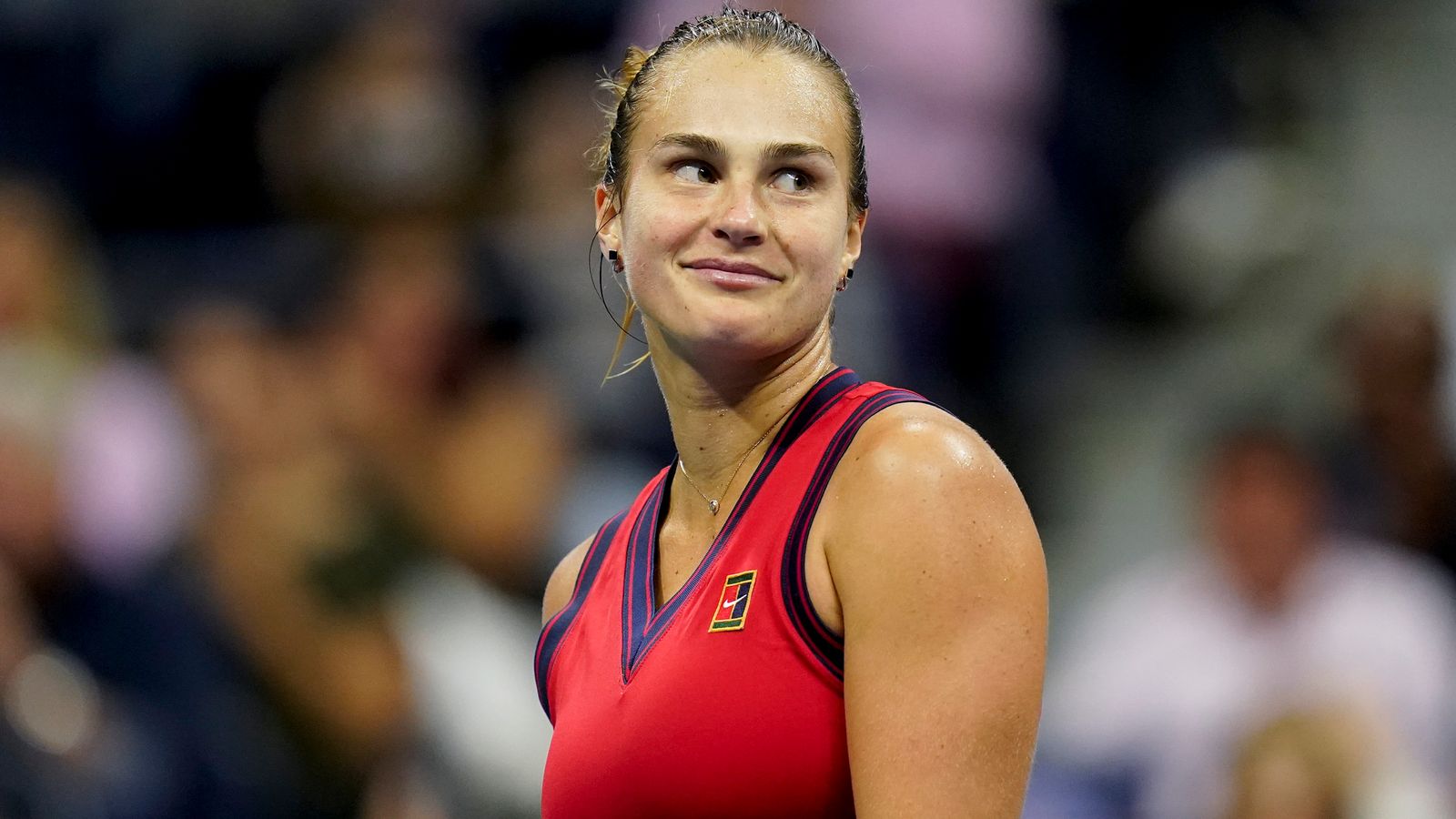 Aryna Sabalenka during the Paribas Open in India