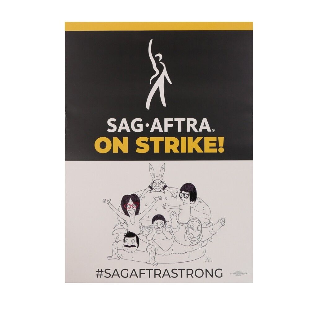 A custom song and picket sign by the cast and crew of Bob's Burgers