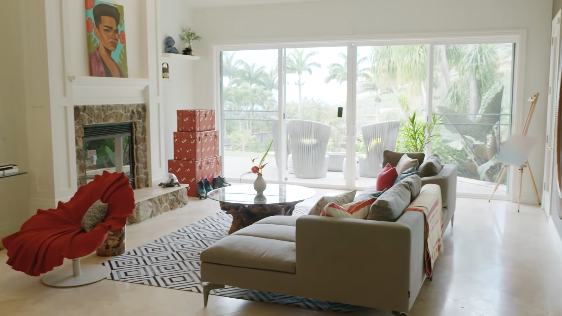 Bretman Rock's living room