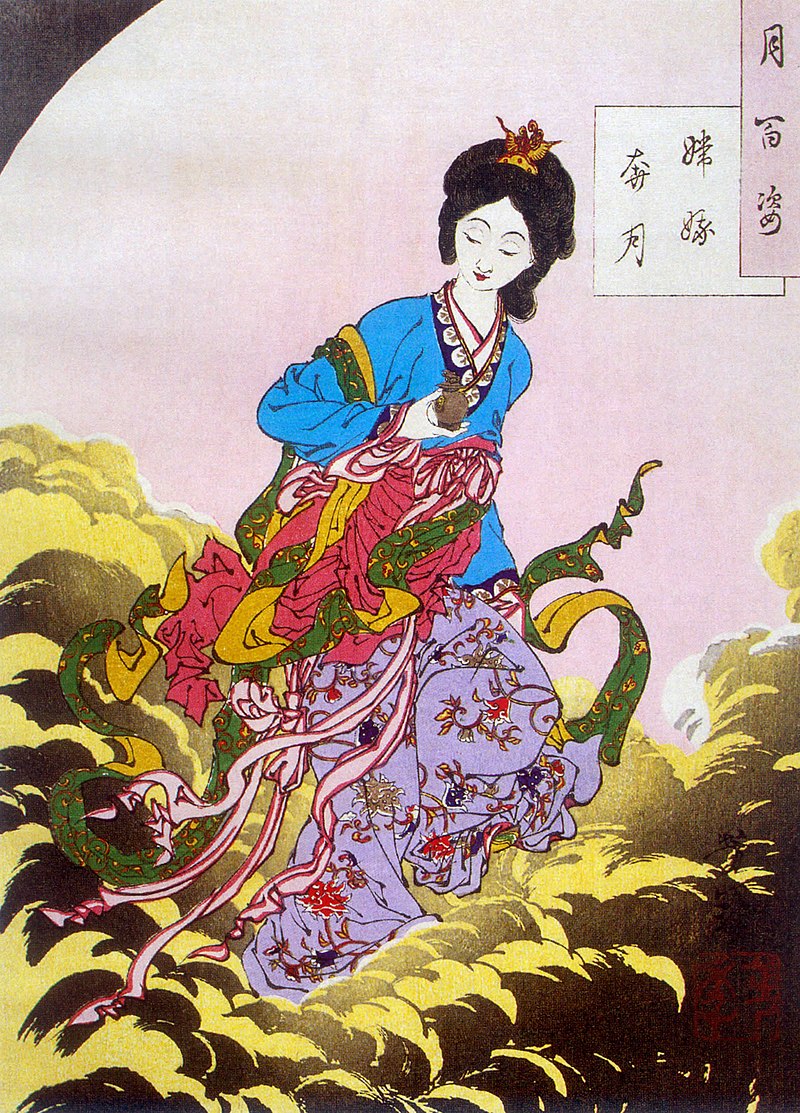 Chang'e ascends to the moon