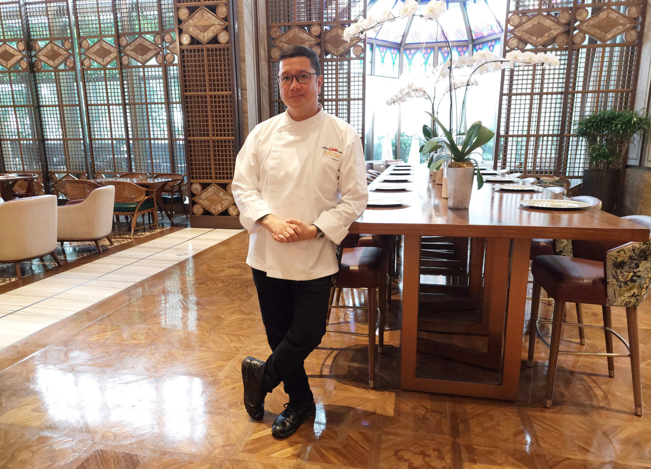 Chef Godfrey Laforteza III leads the restaurant’s culinary team