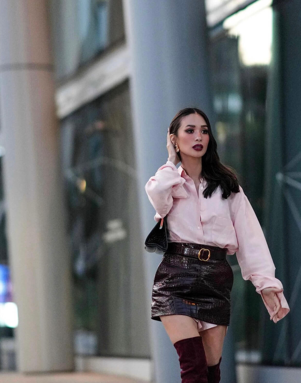 Heart Evangelista posted this on Instagram with a caption: "A bally moment."