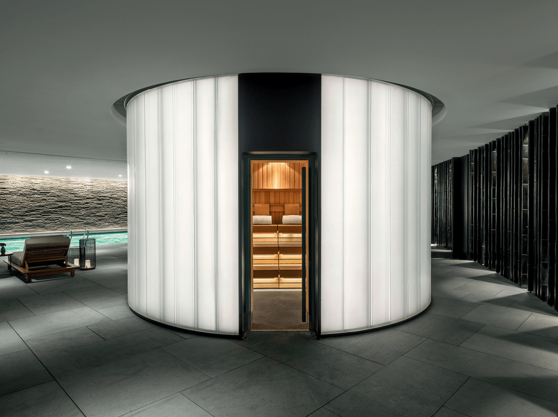 The Mi Xun Spa steam room