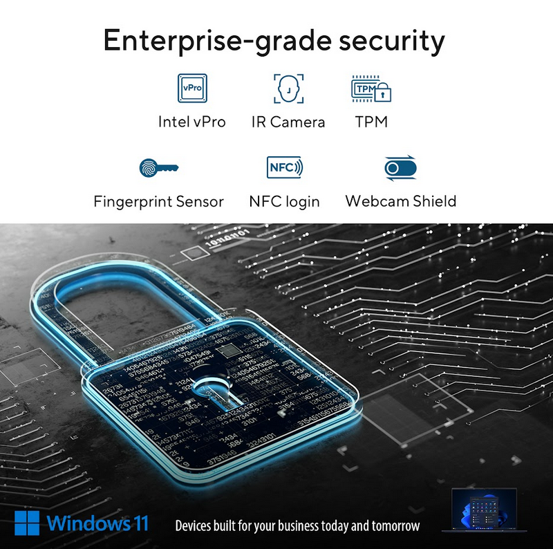 Enterprise-grade security enhances and maximizes one's overall workflow