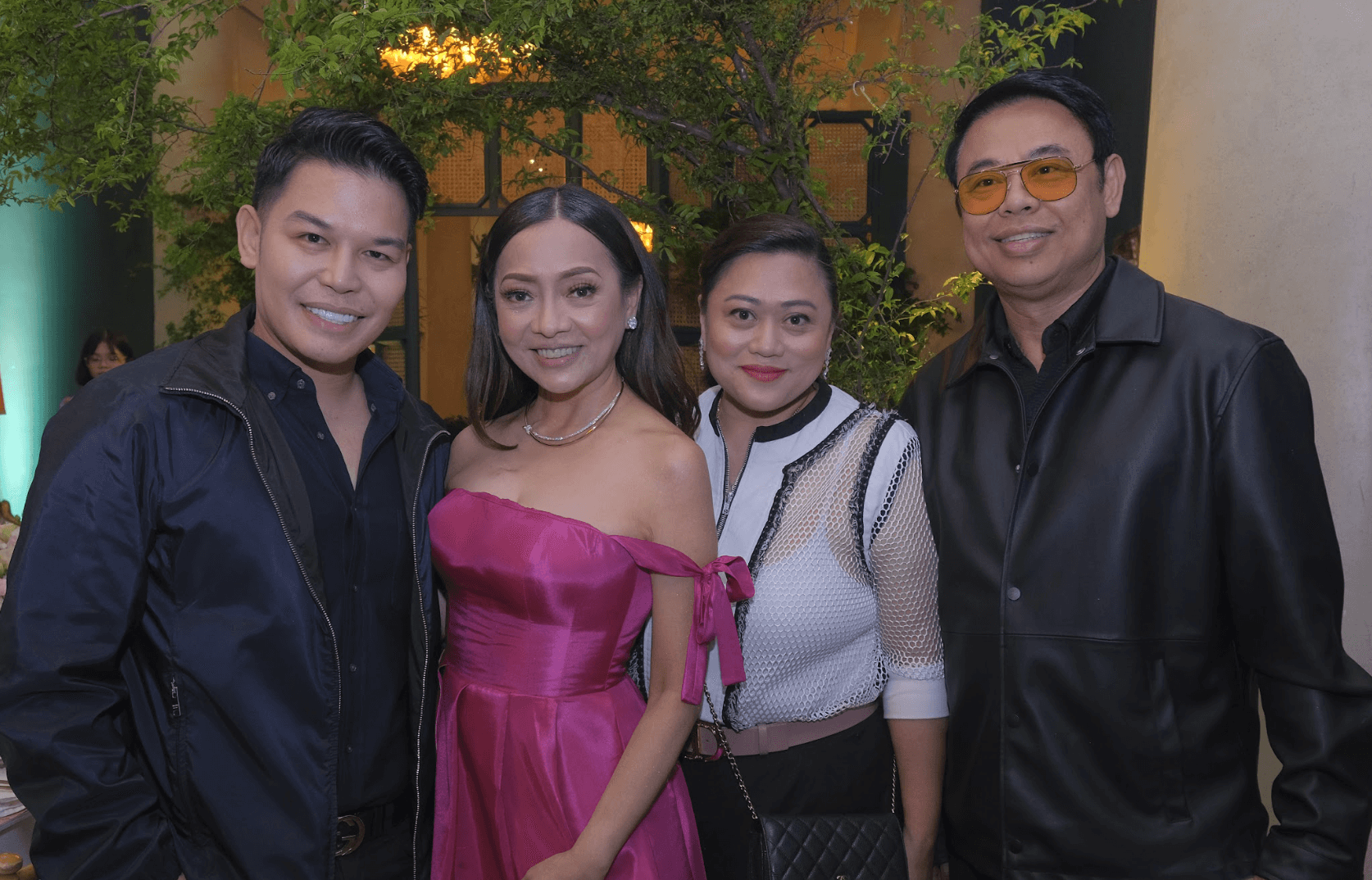 Avignon CEO Chris Cachuela, Pinky Tobiano, Lifestyle Asia Editor-in-Chief, and Pinky's husband, Juancho Robles