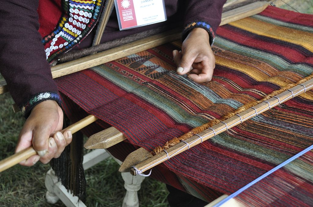 Chinchero weaving from Peru