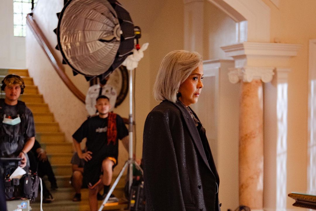 Dolly de Leon during the filming of "A Very Good Girl"