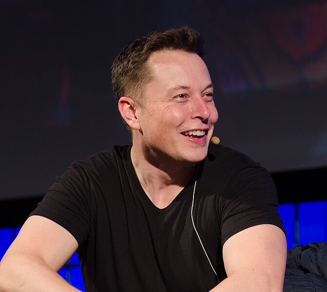 Elon Musk in The Summit 2013.