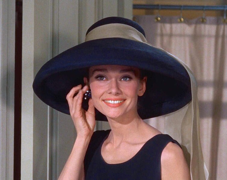 Audrey Hepburn at Breakfast at Tiffany's