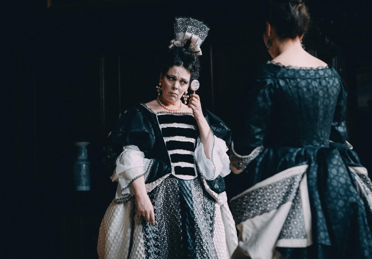 Olivia Coleman plays Queen Anne in “The Favorite”