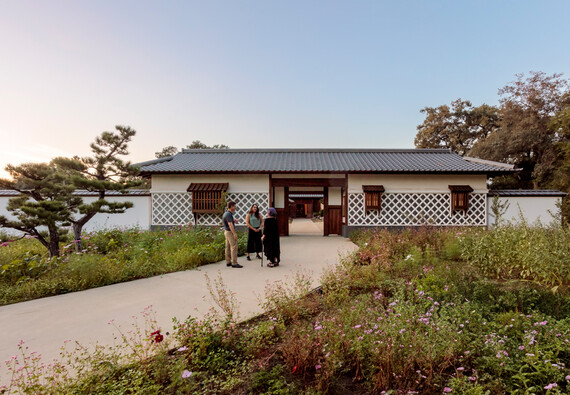 Gatehouse and Courtyard. The compound has been reconstructed on a 2-acre site, which includes a newly constructed gatehouse and courtyard based on the original structures. Visitors can walk through a portion of the house and see how inhabitants lived their daily lives within the thoughtfully designed and meticulously crafted 320-year-old structure.