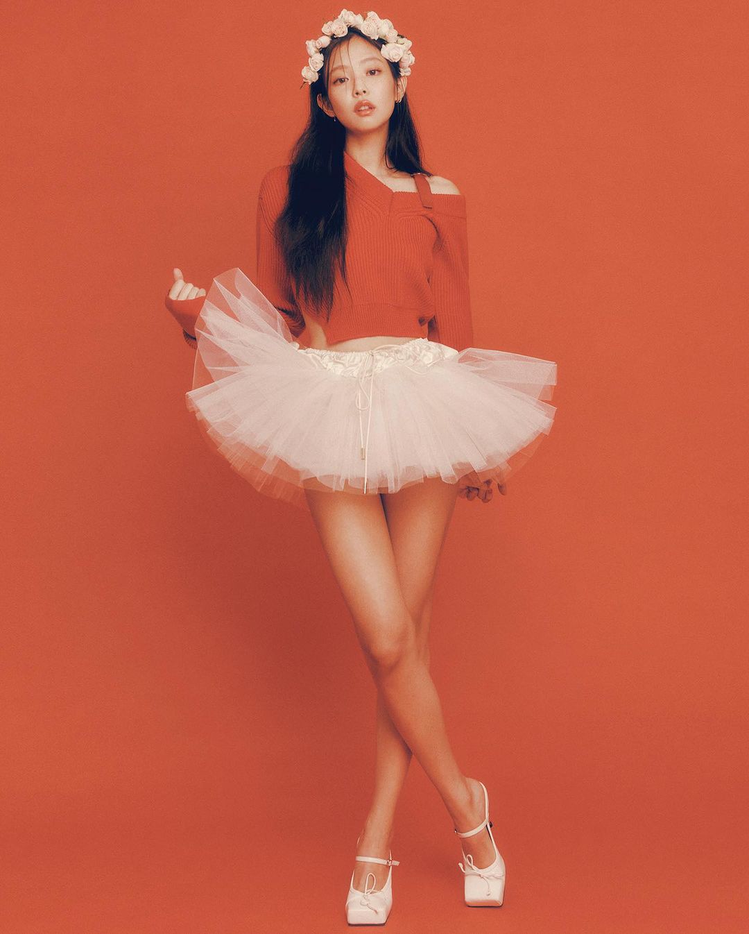 Blackpink's Jennie wearing Jacquemus for Harper's Bazaar Korea