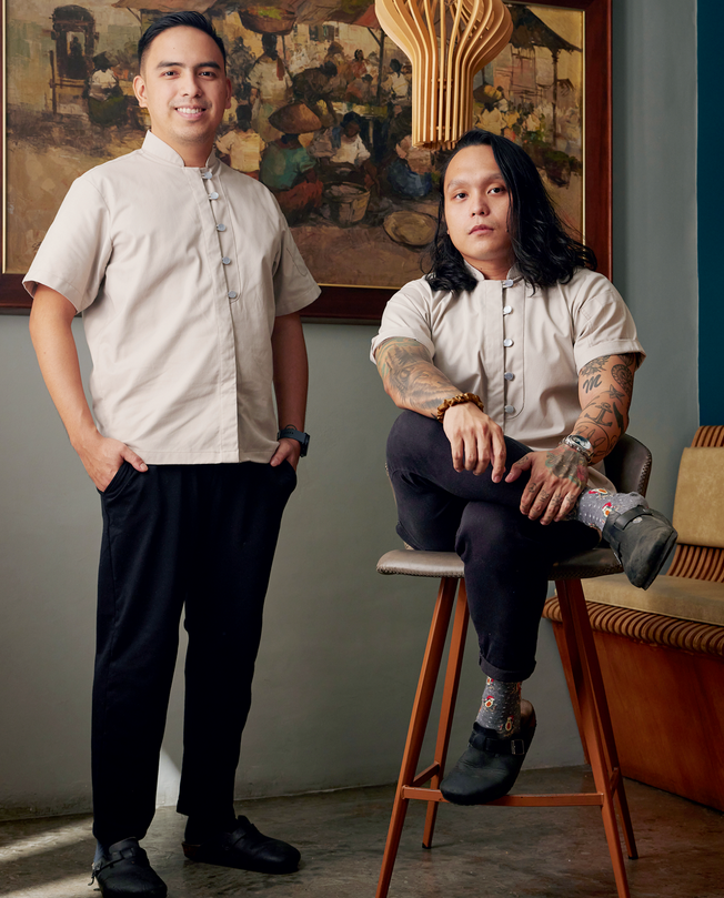 Chef Thirdy and Kevin