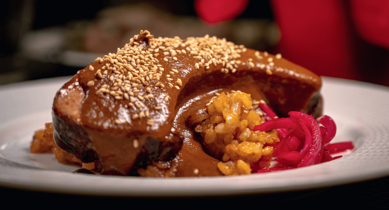 8-hour Smoked Pork Ribs with Mole by Charles Angelo Montanez