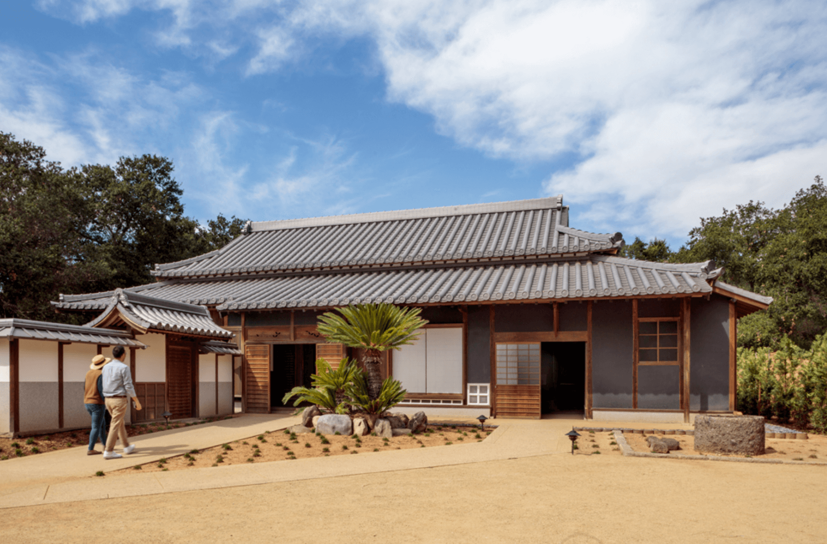 This Japanese house was built around 1700, this 3,000-square-foot residence served as the center of village life in Marugame, Japan.