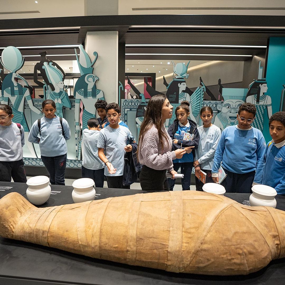 The museum hosted its first group of students back in November 2022