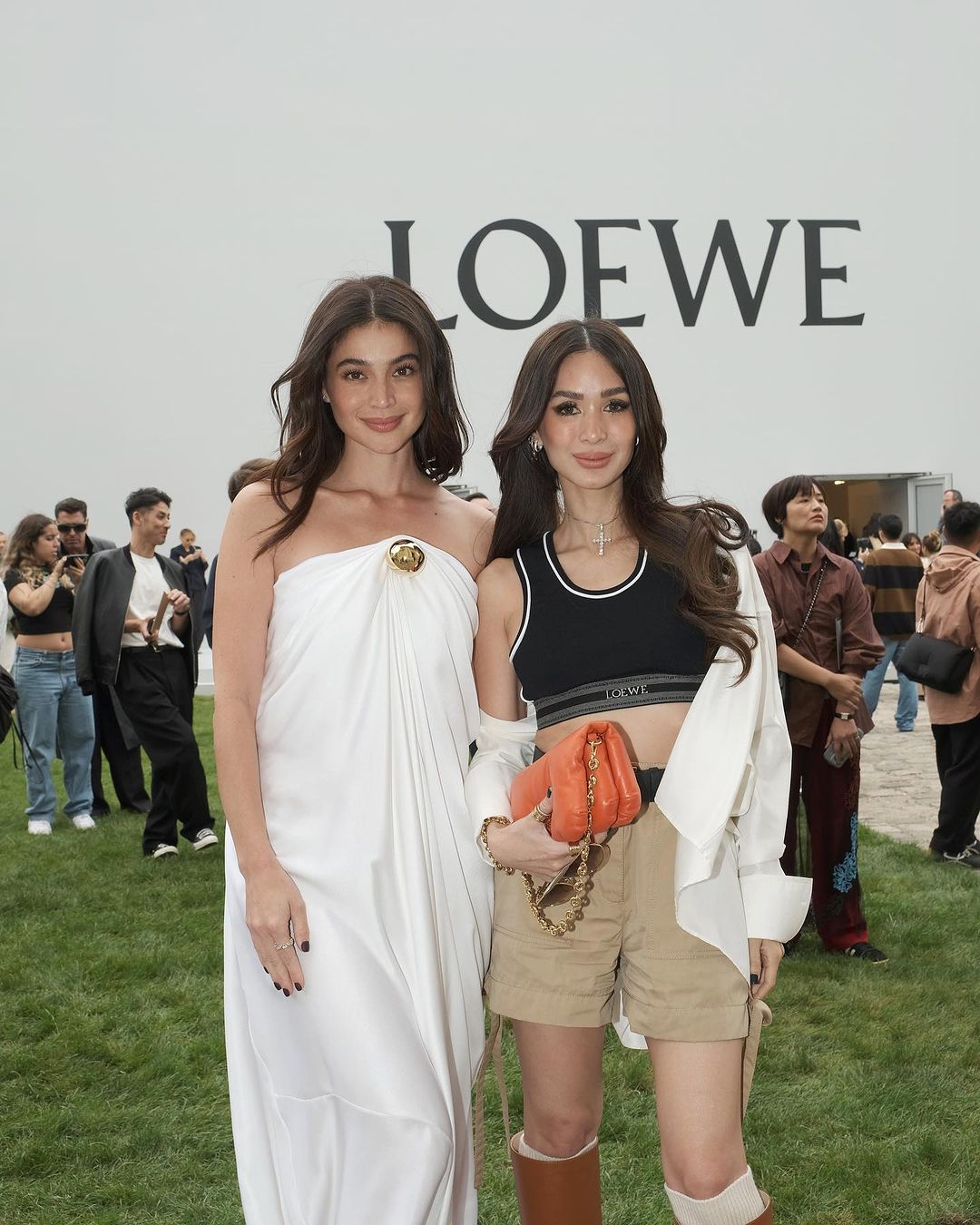 Anne Curtis and Heart Evangelista at Fashion Week