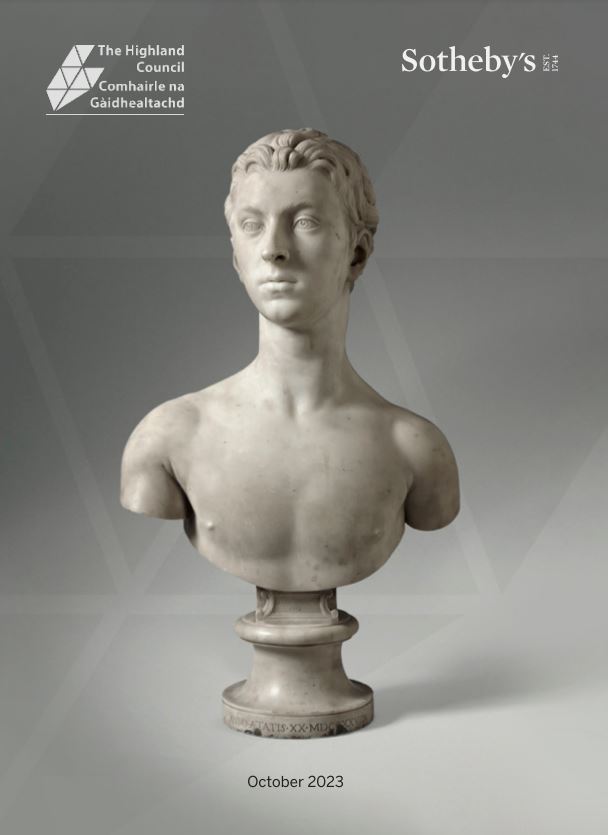 The bust of Sir John Gordon by Edmé Bouchardon