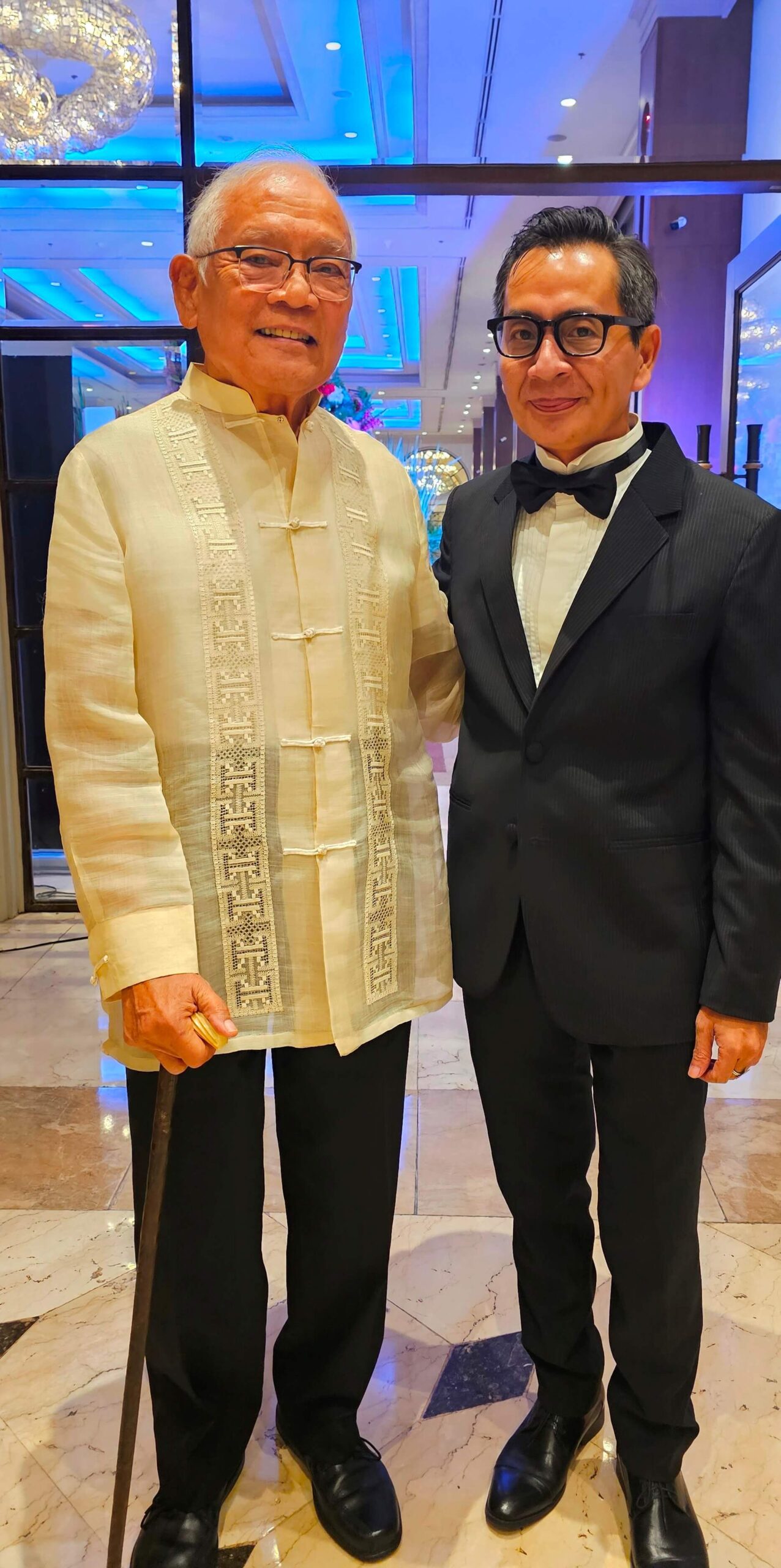 Jaime Laya and Arnel Patawaran