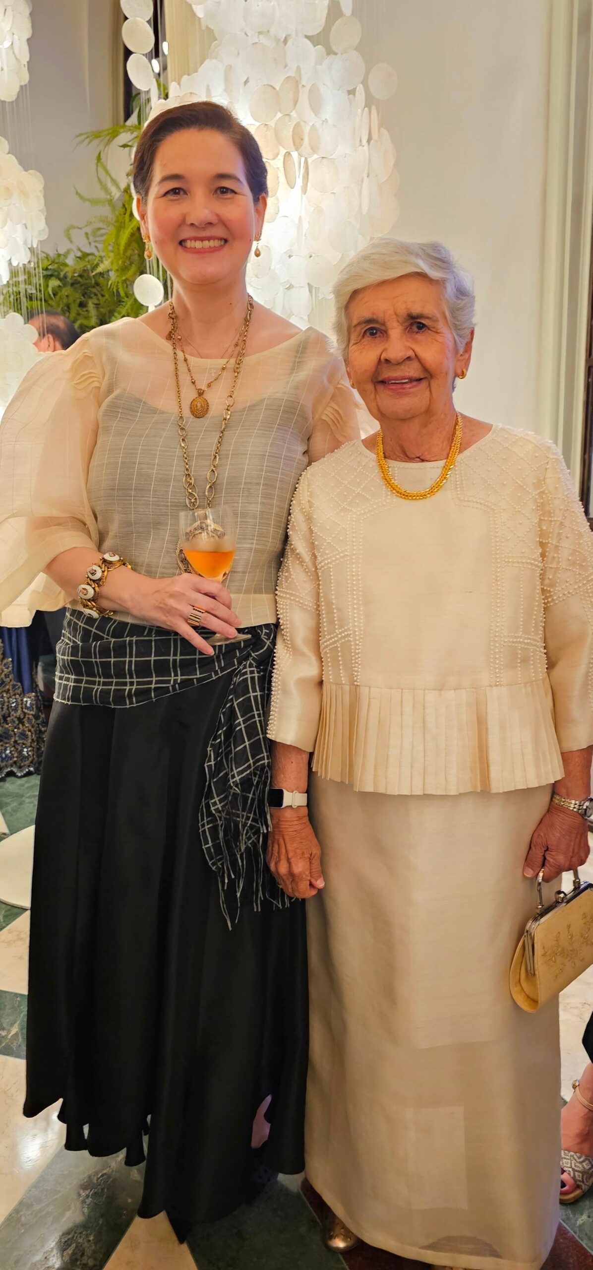 Joanna Ongpin Duarte and Maribel Ongpin