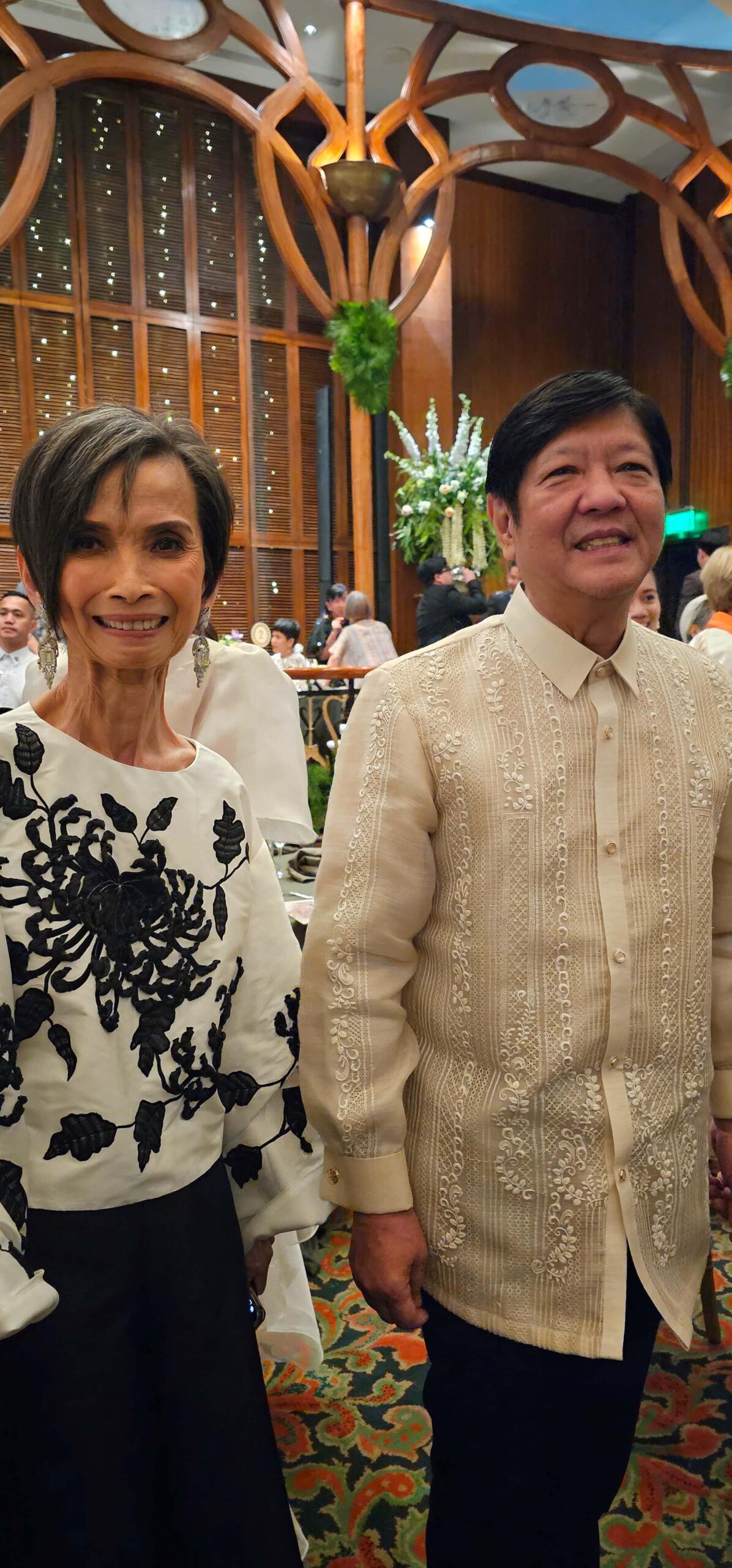Josie Natori and President Bongbong Marcos