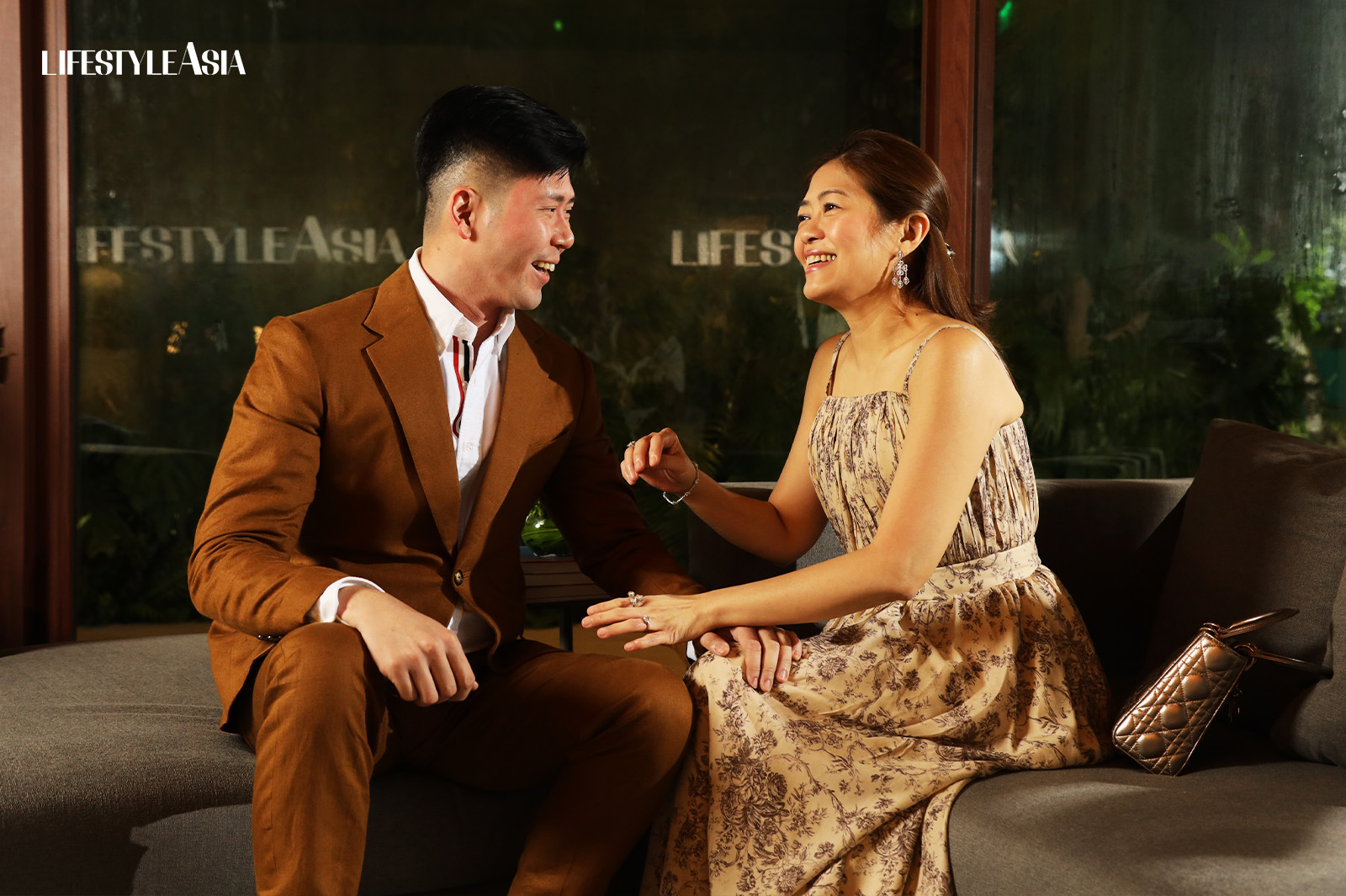 Opulence Design Concept founders Gerry and Jinky Sy on the Calligaris Dormeus sofa