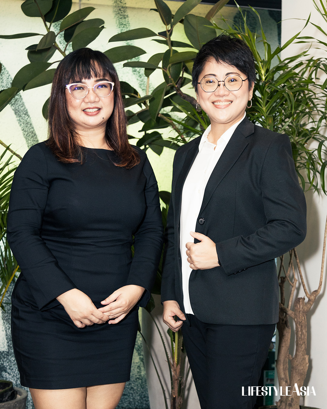 Angela Borras (left) and Carla Cuadro (right) of Allied Health Academics