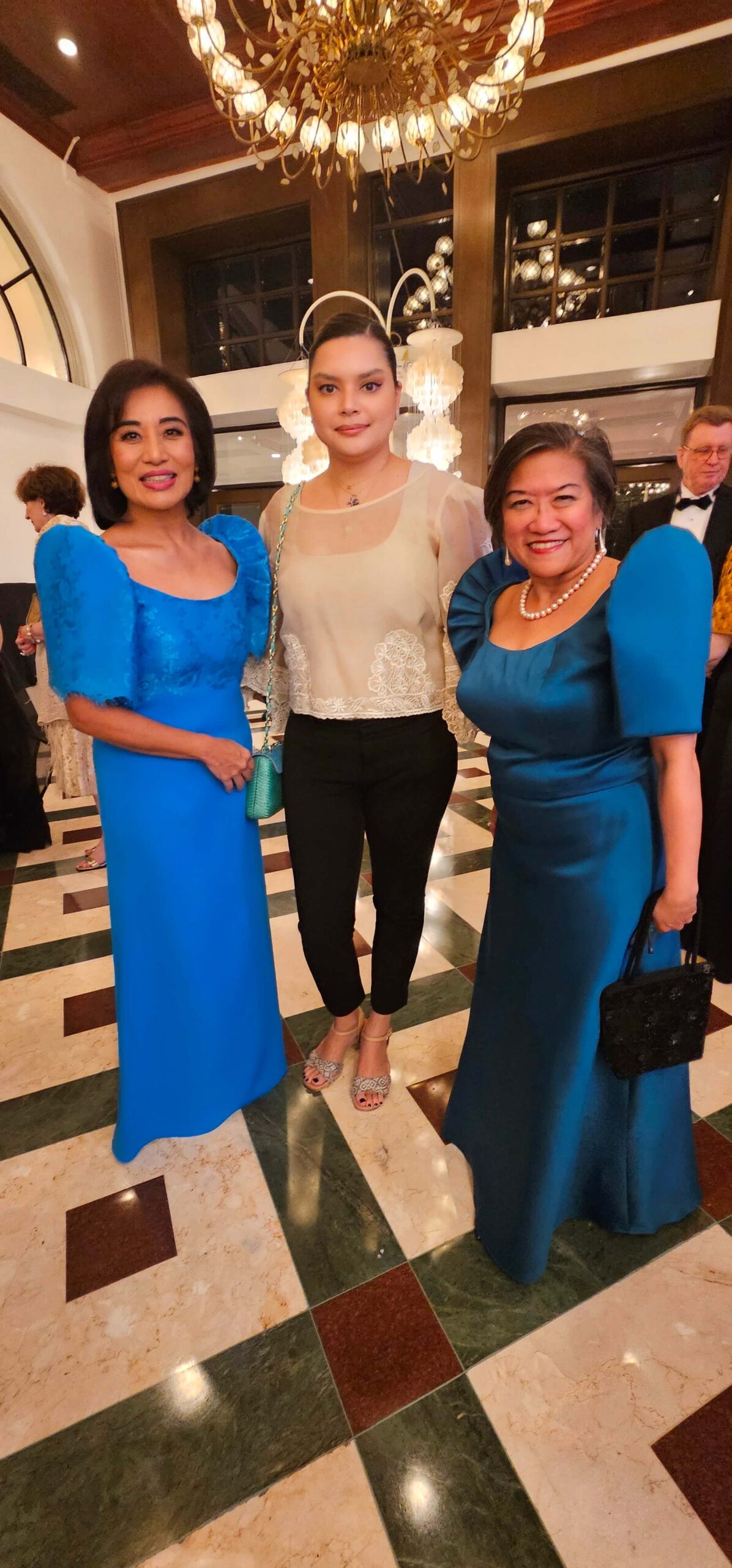 Malu Gamboa, Ines Wilson Tambunting, Tess Rances