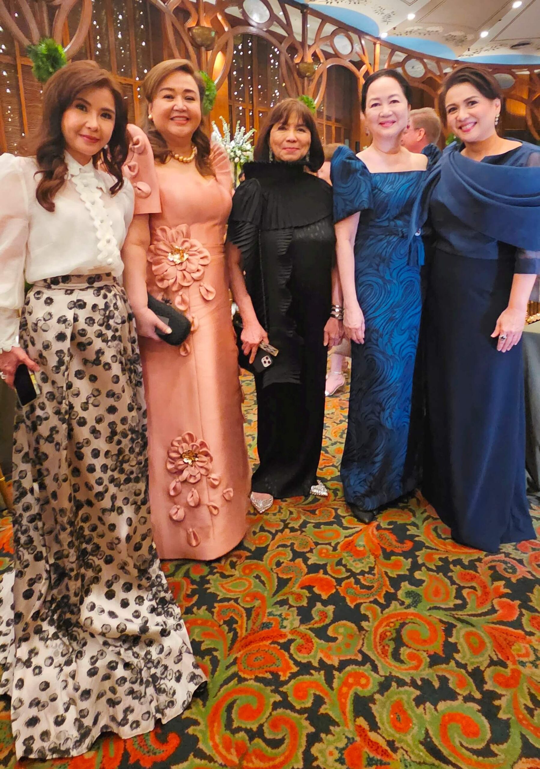 Melba Solidum, Alice Eduardo, Millet Mananquil, Frannie Jacinto, Michelle Tiangco