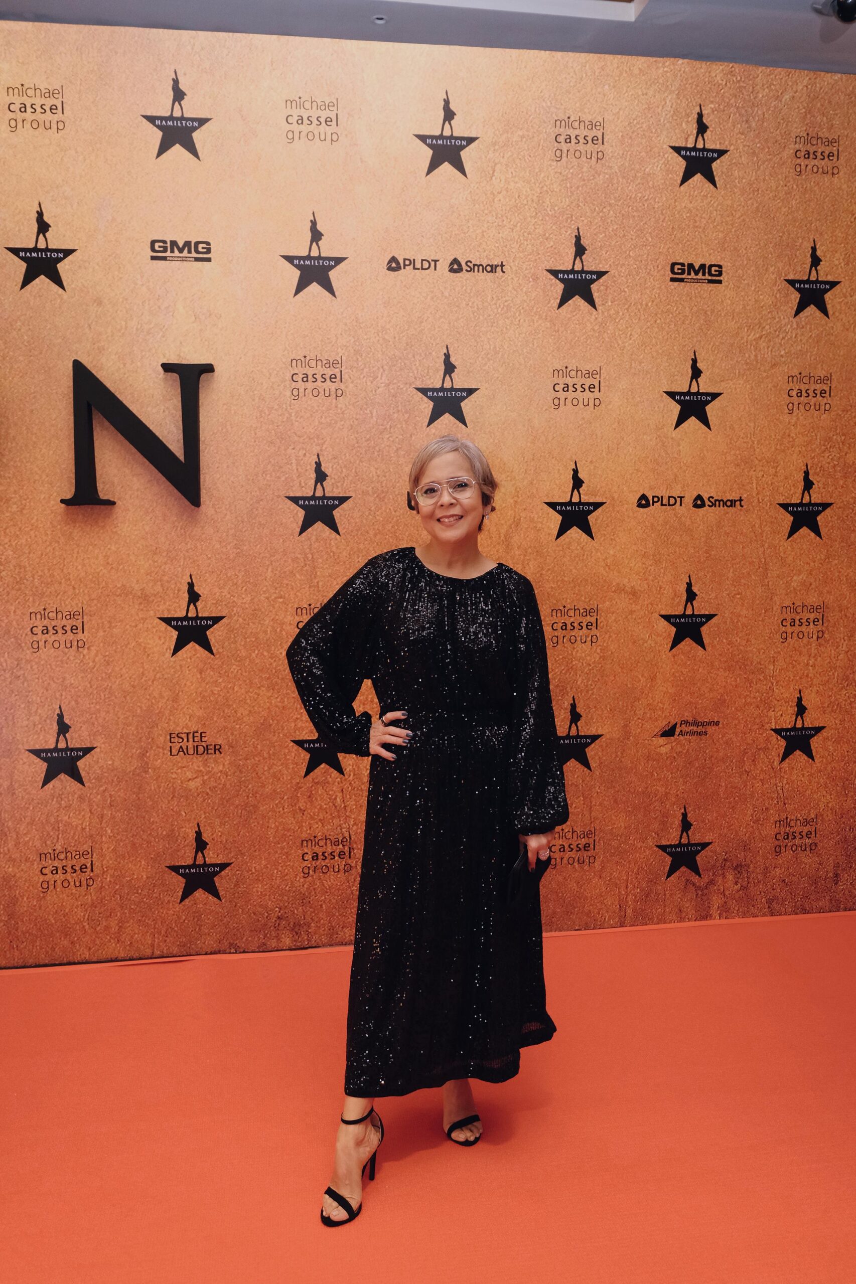 Dolly de Leon at the Hamilton premiere