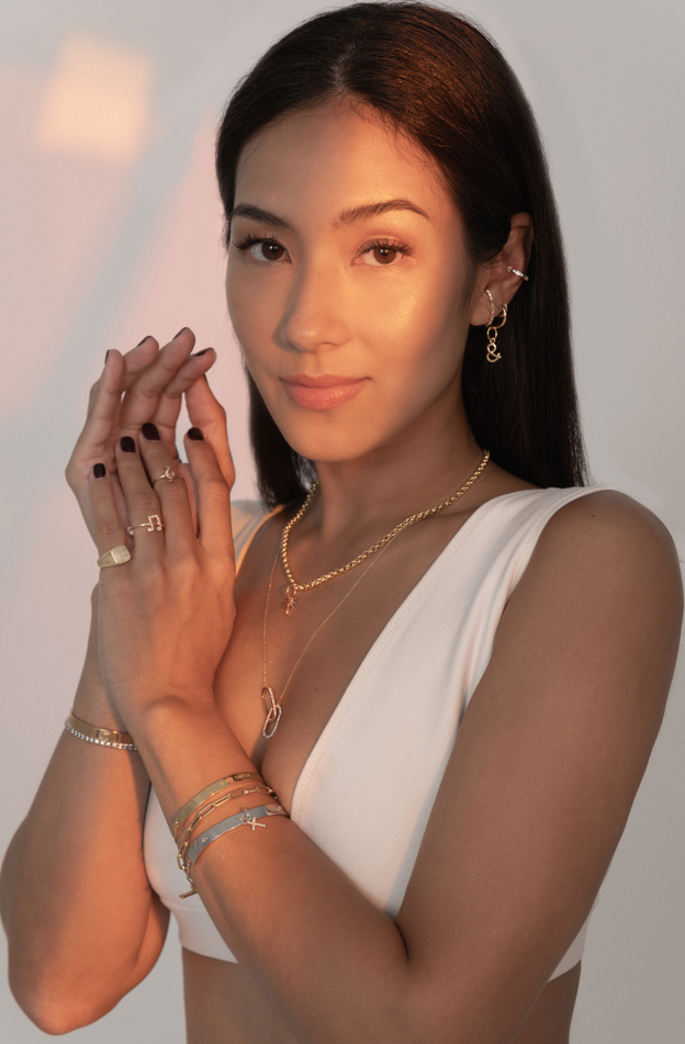 Lagdameo wearing more pieces from the Chapters collection