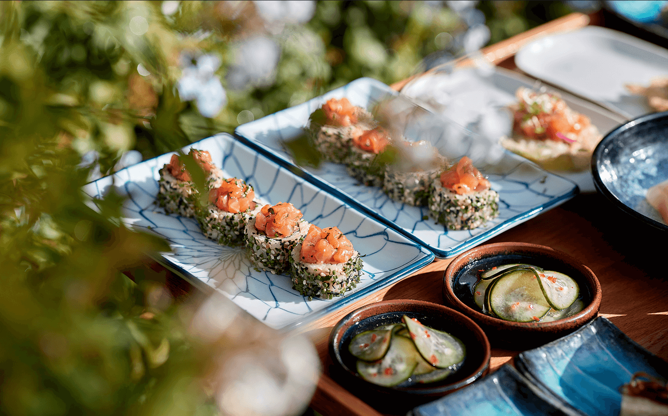Sumptuous food at the Royal Mansour Marrakech