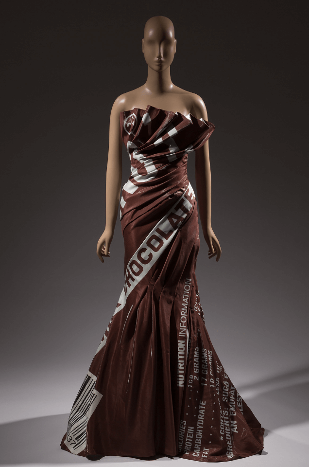 Some people think food and fashion don't mix, but they're actually coming together. 