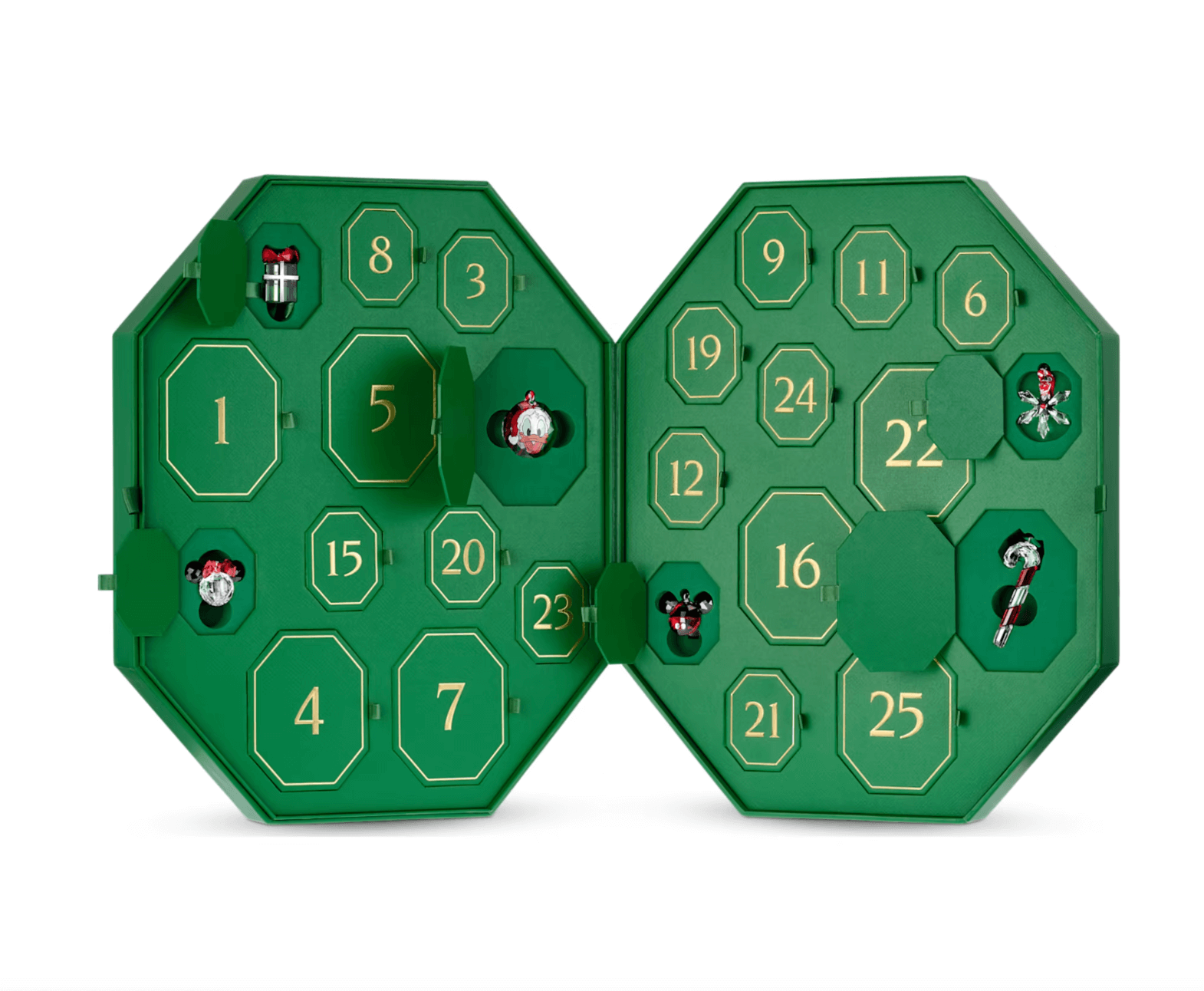 For a touch of Disney magic, the Swarovski x Disney 100th Anniversary Advent Calendar is a festive spectacle. 